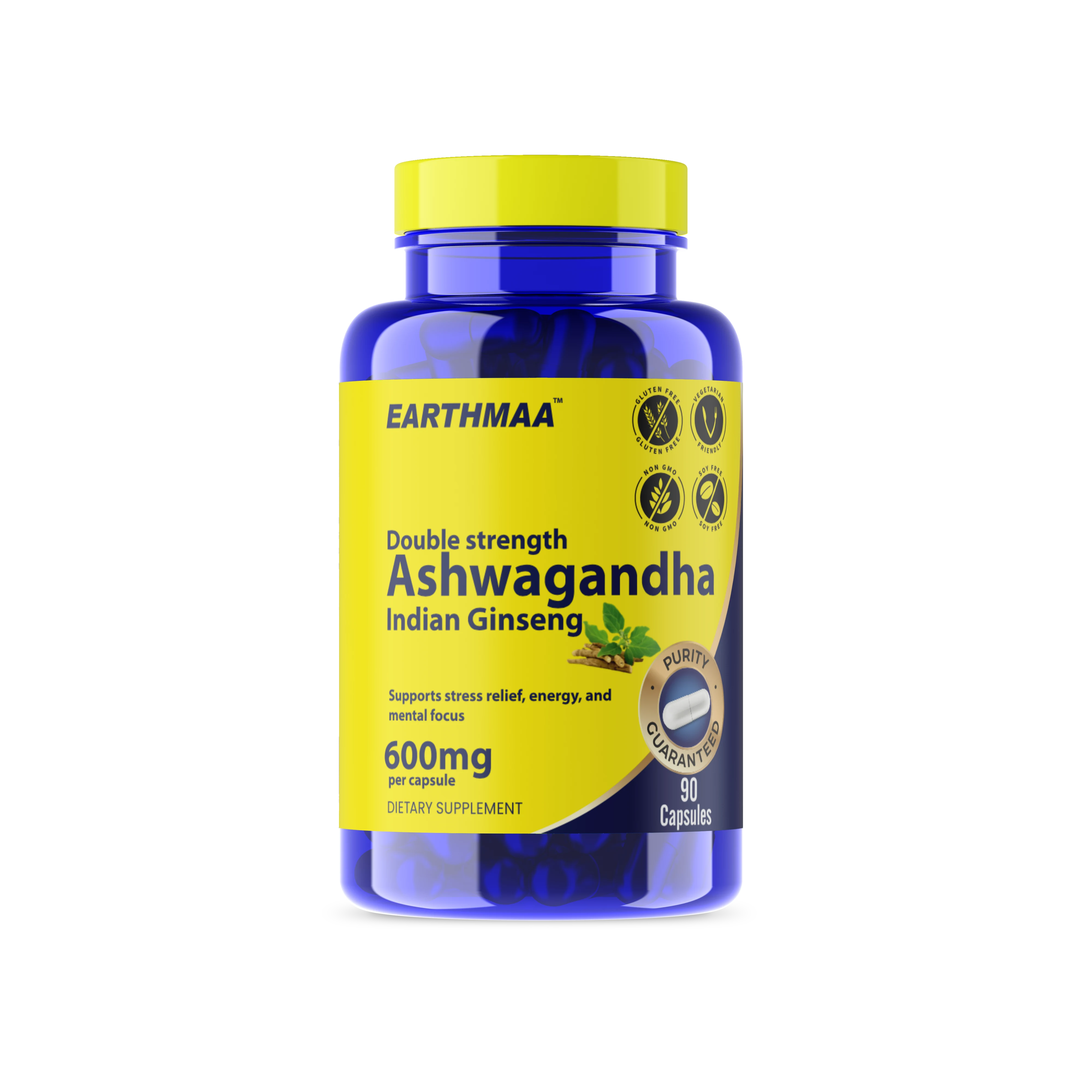 Double strength Ashwagandha 600mg